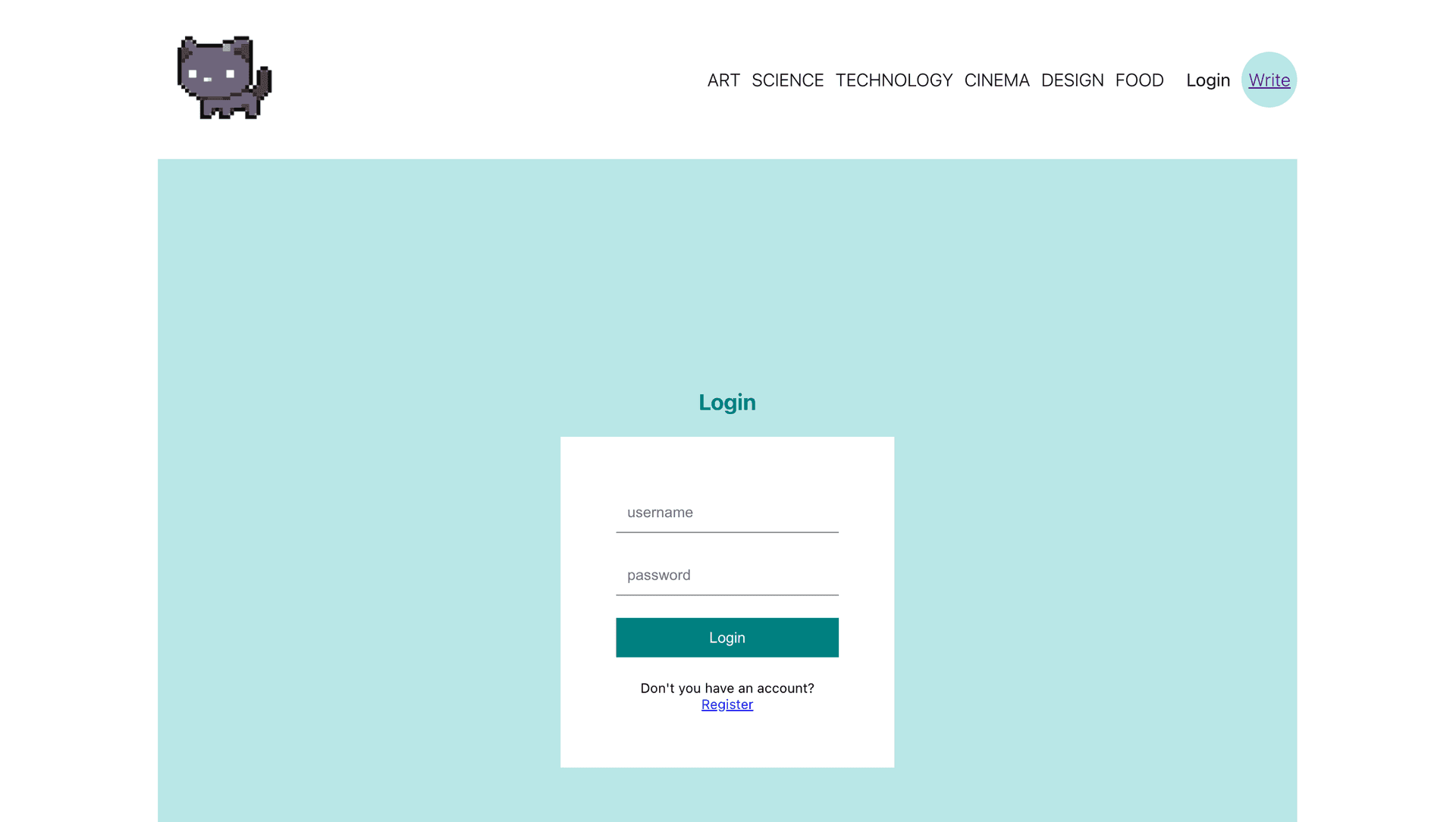 Login-Page